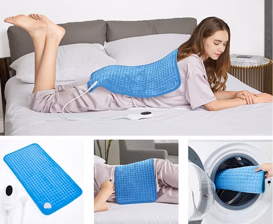 Cuscino per sedile riscaldante riscaldato grande USB da 17X35,5 pollici