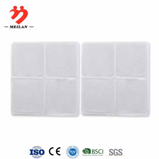 Cuscinetto riscaldante hot patch bianco personalizzato per fabbrica di calore caldo istantaneo per sedili invernali