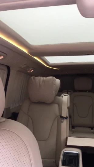 Sedile per minibus per auto in vera pelle reclinabile di lusso VIP W447 di alta qualità di origine cinese per Mercedes Benz Vito / V